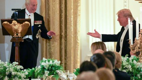 Kuningas Charles Trumpile: kui poleks britte, räägiksite prantsuse keelt