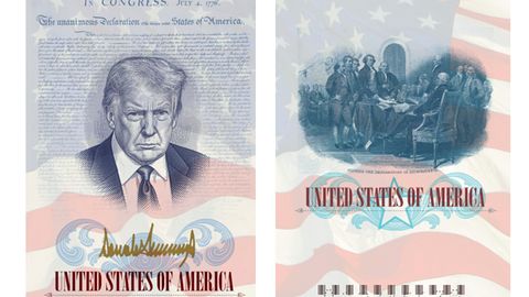 Ameeriklastele hakatakse väljastama Trumpi pildiga passe