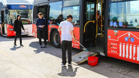 Noored malevalased saavad tööd nii rallil kui loomapargis