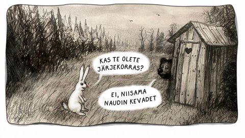 JUURIKAS ⟩ Allan Hmelnitski joonistus