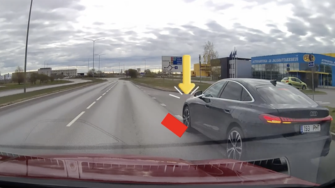 MIDA SINA ARVAD? ⟩ Pardakaamera video kütab kirgi: ohtlik manööver või teadlik provokatsioon?