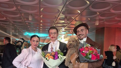 VIDEO JA FOTOD ⟩ Silvia Ilvese poeg Stefan tegi julge debüüdi Haapsalu õudusfilmide festivalil: olen ta üle nii uhke