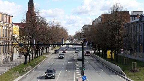 Piirangud kitsendavad liiklust Riia ja Kreutzwaldi tänaval
