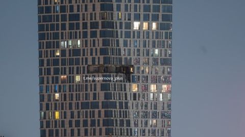 Ukraina droonirünnak tabas Moskva pilvelõhkujat