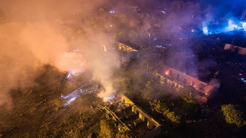 VIDEO ⟩ Hiina ilutulestikutehase plahvatuses hukkus 21 inimest