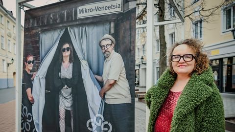 Vanas garaažilinnakus avatakse Sandra Jõgeva näitus