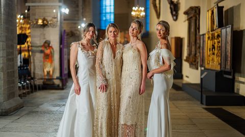 GALERII ⟩ Vaata, kes kohale tulid! Katrin Kuldma korraldas Nigulistes glamuurse moeetenduse