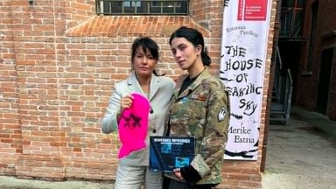Heidy Purga ja Pussy Rioti liider arutasid Veneetsias Venemaa kultuurilist isoleerimist