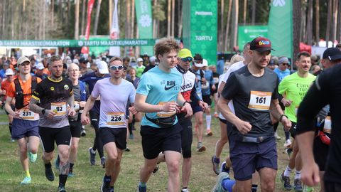 Osa suurte lootustega jooksjaid eksis maastikumaratonil ära