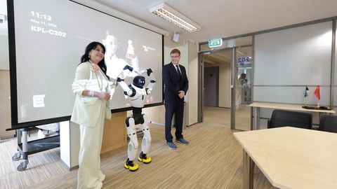 VIDEO JA PILDID ⟩ Kutseõppurite uhiuus ja kallis robot viskas kohe vedru välja