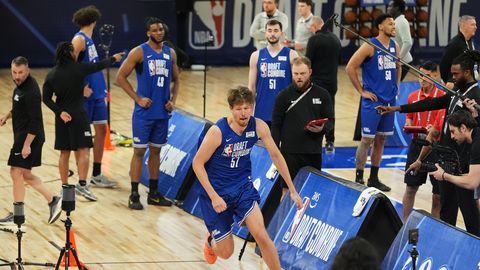 FOTOD ⟩ NBAsse pürgiv Henri Veesaar alustas tähtsat nädalat. Esmalt testiti tema füüsilisi võimeid