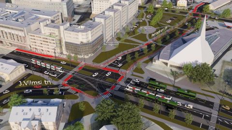 Tallinn tutvustab Petrooleumi tänava uuendamise eskiisprojekti