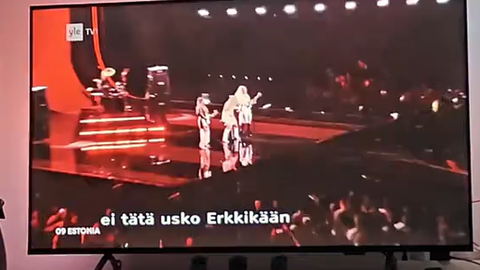 VIDEO ⟩ Soome televisioonis kuvatud Eesti euroloo tõlge pakub ühismeedias nalja: kes see Erkki veel oli?