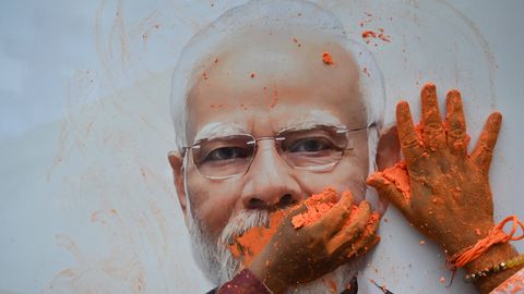 India peaministri erakond pürgib riigi ainuvõimsaks parteiks