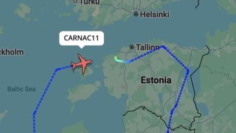 Prantsuse luurelennuk tiirutas Eesti kohal: kas NATO «elektrooniline kõrv» kuulas pealt Kaliningradi ja Valgevenet?
