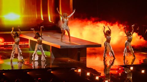 SUUR GALERII ⟩ Eurovisiooni finaal pakkus elevust ja pinget, kuigi laval läks kõik ladusalt
