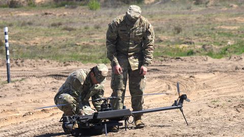 Leedus kukkus alla arvatavasti Ukraina päritolu droon
