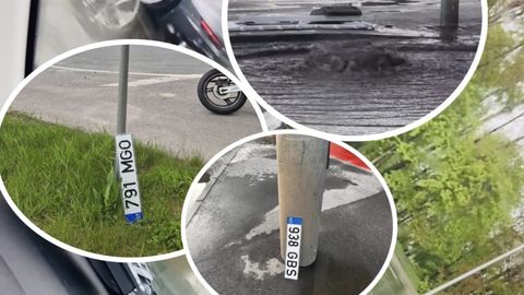 VIDEOD ⟩ «Keegi on mu auto numbrimärki näinud?» Ootamatult maha sadanud paduvihm tekitas  pealinna tänavatel korraliku uputuse