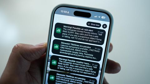 Mitmed Läti ja Leedu piirkonnad said päevase droonihoiatuse