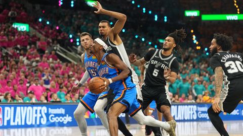 VIDEO ⟩ Thunder ronis läbi aegade ühepoolseima algusega NBA play-off mängus august välja