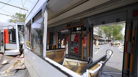 Saksamaal sai trammide laupkokkupõrkes viga kümneid inimesi