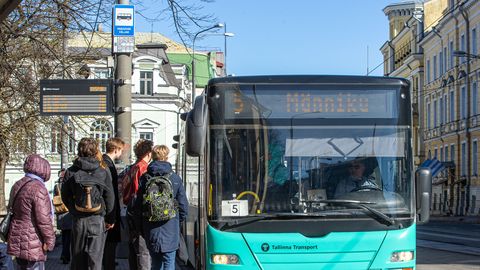 Ühistransport vajab kütusehinna tõusu pärast nelja miljonist rahasüsti