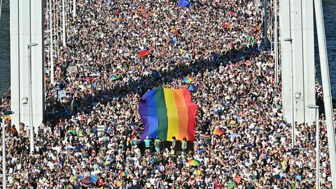 Ungari politsei ei näe põhjust tänavust Budapesti Pride'i keelata