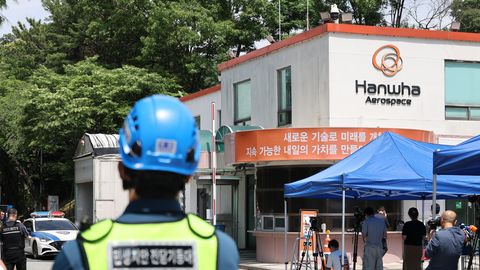 Eestiga seotud Lõuna-Korea kaitsetööstusfirma tehases puhkes põleng