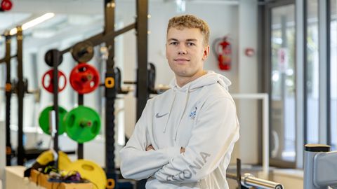 Juba varakult heas hoos sprinter aina läheneb Eesti rekorditele