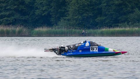 Eesti veemotosportlane eksis ringide lugemisel, kuid võitis siiski MM-etapi