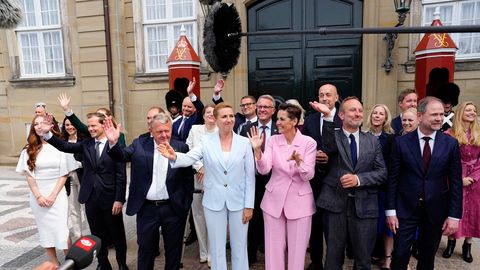 Taani peaminister esitles uut naiste enamusega valitsust