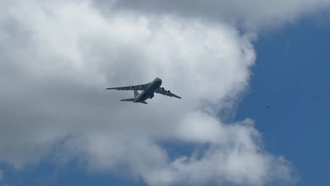 VIDEO ⟩ Ämari lennubaasis maandus maailma üks suurimaid transpordilennukeid