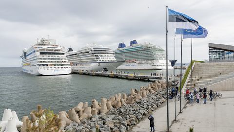 Tallinna külastab eeloleval nädalal kolm kruiisilaeva