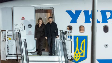 FOTOD ⟩ Ukraina president Volodõmõr Zelenskõi peatub Radissoni hotellis