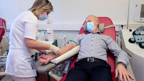 Põhja-Eesti regionaalhaigla verekeskuses on mitmed verevarud madalad