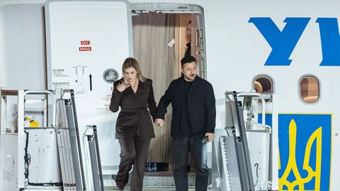 FOTOD ⟩ Ukraina president Volodõmõr Zelenskõi käis Tallinnas lähimate liitlastega mõtteid vahetamas
