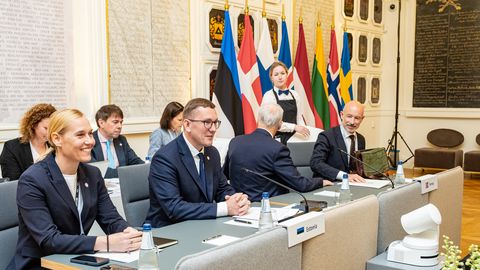 OTSEPILT ⟩ Põhjala ja Balti riikide peaministrid annavad ühise pressikonverentsi