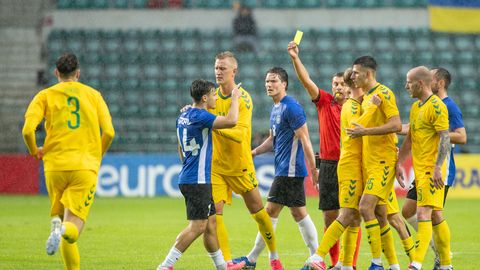 Leedu pealik: Eesti provotseeris meid esimestest minutites, läksime musta mänguga kaasa