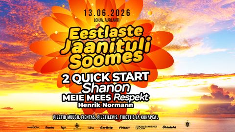 ESIMESED JAANID IKKA SOOMES ⟩ Eestlaste Jaanituli Soomes 2026 toob Lohjale Eesti armastatud artistid ja tõelise jaanipeo meeleolu