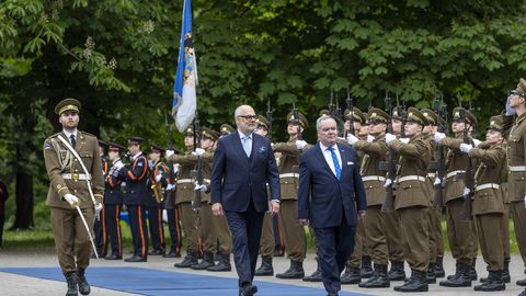 President Karis arutas Malta Ordu suurmeistriga Ukraina toetamist