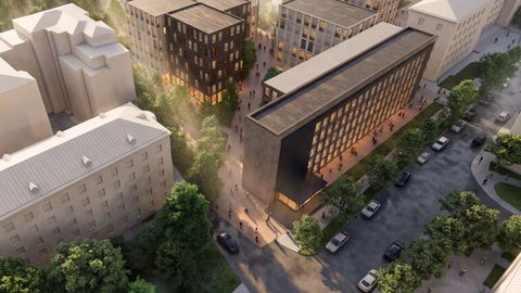 ERRi vana telemaja krundile tuleb elu- ja äripiirkond
