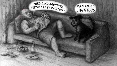 JUURIKAS ⟩  Allan Hmelnitski joonistus