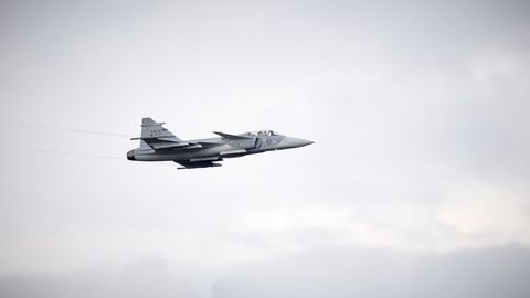 Rootsi hävitajad saatsid piiri lähedal Vene sõjalennukeid