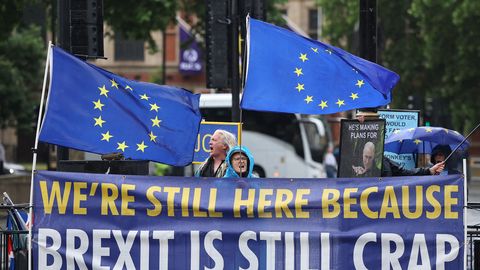 Kümme aastat Brexitist: Suurbritannia majandus sai kardetud hoobi, inimesed kaotasid tuhandeid