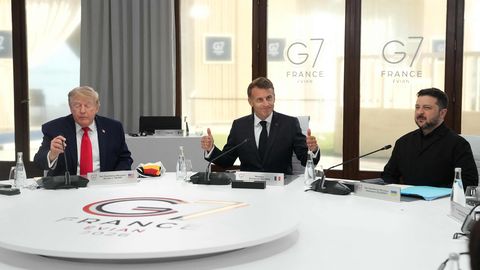 BLOGI ⟩ 1575. sõjapäev Ukrainas: Zelenskõi loodab kohtuda G7 tippkohtumise kõrvalt uuesti Trumpiga