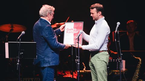 Guido Kangur sai Eesti Näitlejate Liidu auliikmeks