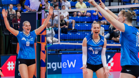 Suve esimene võit! Eesti võrkpallinaiskond ronis 0:2-st välja ja alistas põnevusmatšis Läti