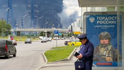 Paistab, et Moskva naftatehas võis saada tabamuse Vene enda õhutõrjelt