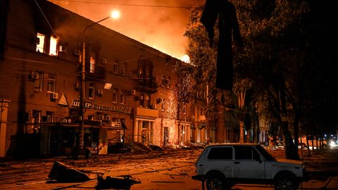 BLOGI ⟩ 1579. sõjapäev Ukrainas: Venemaa rünnakus Zaporižžjale hukkus viis ja sai vigastada 11 inimest