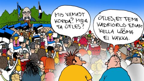 JUHTKIRI ⟩ Presidendil olgu rahva toetus